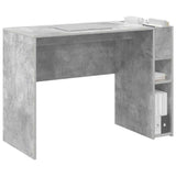 Scrivania Grigio cemento 109 x 50 x 78 cm Legno truciolato