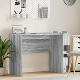 Scrivania Grigio Sonoma 109 x 50 x 78 cm Legno truciolato