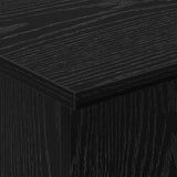 Tavolino Rovere Nero 35,5 x 35 x 40 cm Legno truciolato