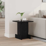 Tavolino Rovere Nero 35,5 x 35 x 40 cm Legno truciolato