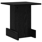 Tavolino Rovere Nero 35,5 x 35 x 40 cm Legno truciolato