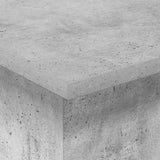 Tavolino Grigio cemento 35,5 x 35 x 40 cm Legno truciolato