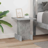 Tavolino Grigio cemento 35,5 x 35 x 40 cm Legno truciolato