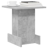 Tavolino Grigio cemento 35,5 x 35 x 40 cm Legno truciolato