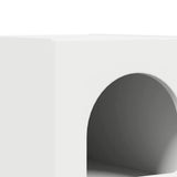 Comodino ELST 2 pz Bianco 29,5 x 33,5 x 50 cm Legno truciolato