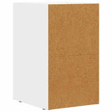 Comodino ELST 2 pz Bianco 29,5 x 33,5 x 50 cm Legno truciolato