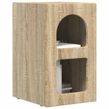 Comodino ELST 2 pz Rovere Sonoma 29,5 x 33,5 x 50 cm
