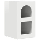Comodino ELST Bianco Lucido 29,5 x 33,5 x 50 cm