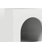 Comodino ELST 2 pz Bianco Lucido 29,5 x 33,5 x 50 cm