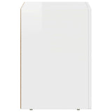 Comodino ELST 2 pz Bianco Lucido 29,5 x 33,5 x 50 cm