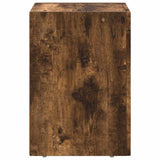 Comodino 2 pcs Rovere fumé 29,5 x 33,5 x 50 cm