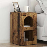 Comodino ELST 2 pz Legno vecchio 29,5 x 33,5 x 50 cm