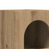 Comodino ELST 2 pz Rovere artigianale 29,5 x 33,5 x 50 cm