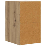 Comodino ELST 2 pz Rovere artigianale 29,5 x 33,5 x 50 cm