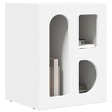 Comodino ELST Bianco 40 x 35 x 50 cm Legno truciolato