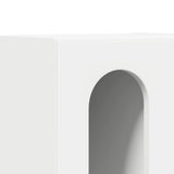 Comodino ELST 2 pz Bianco 40 x 35 x 50 cm Legno truciolato