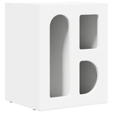 Comodino ELST 2 pz Bianco 40 x 35 x 50 cm Legno truciolato