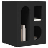 Comodino ELST Nero 40 x 35 x 50 cm Legno truciolato