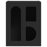 Comodino ELST 2 pz Nero 40 x 35 x 50 cm Legno truciolato