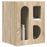 Comodino 2 pcs Rovere Sonoma 40 x 35 x 50 cm Legno truciolato