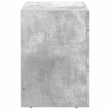 Comodino ELST Grigio cemento 40 x 35 x 50 cm Legno truciolato