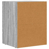 Comodino ELST Grigio Sonoma 40 x 35 x 50 cm Legno truciolato