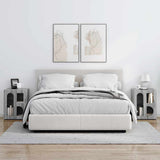 Comodino ELST 2 pz Grigio Sonoma 40 x 35 x 50 cm