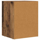 Comodino ELST 2 pz Legno vecchio 40 x 35 x 50 cm