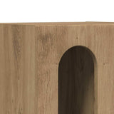 Comodino 2 pcs Rovere artigianale 40 x 35 x 50 cm