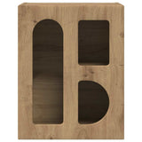 Comodino 2 pcs Rovere artigianale 40 x 35 x 50 cm