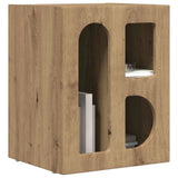 Comodino 2 pcs Rovere artigianale 40 x 35 x 50 cm