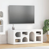 Mobile TV ELST 100 x 35 x 40 cm Bianco Legno truciolato