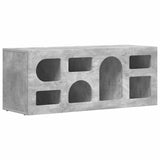 Mobile TV ELST 100 x 35 x 40 cm Grigio cemento