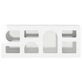 Mobile TV ELST 100 x 35 x 40 cm Bianco Lucido Legno truciolato