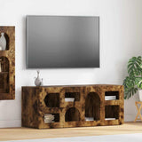 Mobile TV ELST 100 x 35 x 40 cm Rovere fumé Legno truciolato