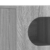 Mobile TV Grigio Sonoma 100 x 35 x 40 cm Legno truciolato