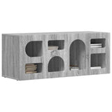 Mobile TV Grigio Sonoma 100 x 35 x 40 cm Legno truciolato