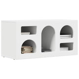 Mobile TV ELST 80 x 35 x 40 cm Bianco Legno truciolato