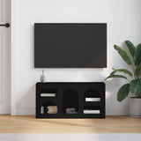 Mobile TV ELST 80 x 35 x 40 cm Nero Legno truciolato
