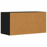 Mobile TV ELST 80 x 35 x 40 cm Nero Legno truciolato