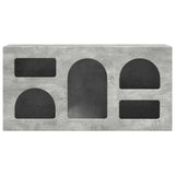 Mobile TV ELST 80 x 35 x 40 cm Grigio cemento Legno truciolato