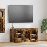 Mobile TV ELST 80 x 35 x 40 cm Rovere fumé Legno truciolato