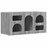 Mobile TV ELST 80 x 35 x 40 cm Grigio Sonoma Legno truciolato