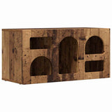 Mobile TV ELST 80 x 35 x 40 cm Legno vecchio Legno truciolato
