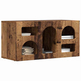 Mobile TV ELST 80 x 35 x 40 cm Legno vecchio Legno truciolato