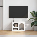 Mobile TV ELST 60 x 35 x 40 cm Bianco Legno truciolato