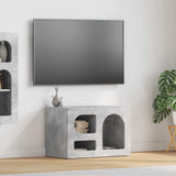 Mobile TV ELST 60 x 35 x 40 cm Grigio cemento Legno truciolato