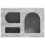 Mobile TV ELST 60 x 35 x 40 cm Grigio cemento Legno truciolato