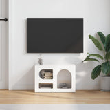 Mobile TV ELST 60 x 35 x 40 cm Bianco Lucido Legno truciolato