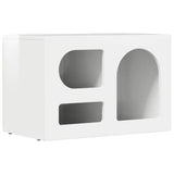Mobile TV ELST 60 x 35 x 40 cm Bianco Lucido Legno truciolato